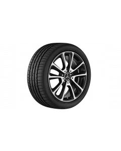 5-twin-spoke wheel, gloss black, Goodyear, UltraGrip 8 Performance MO, 245/45 R18 100V XL, Winter, Q4401414104100J2022 buy in USA