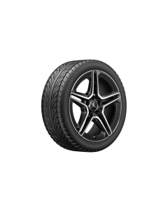 AMG 5-twin-spoke wheel, gloss black, Michelin, Pilot Alpin 5 MO1, 235/40 R18 95V XL, winter, Q440141512270G22021 buy in USA