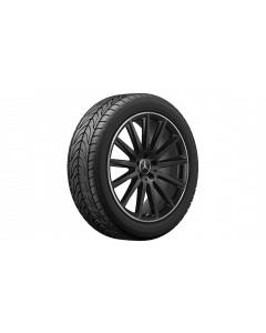 AMG Vielspeichen-Rad Schwarz Felgenhorn Glanzgedreht, Bridgestone, Blizzak LM001 MO, 235/45 R20 96H, Winter, Q4403019102200J2022 buy in USA