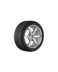 6-spoke alloy wheel, Design 3, 38.1 cm (15-inch), smart, 175/55 R15/, titanium silver, A4514010302CA4L buy in USA