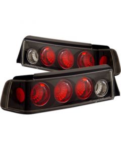 ANZO 1988-1991 Honda Civic Taillights Black buy in USA