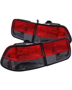 ANZO 1996-2000 Honda Civic Taillights Red/Smoke buy in USA