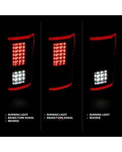 ANZO 2015-2017 Ford F-150 LED Taillights Smoke buy in USA