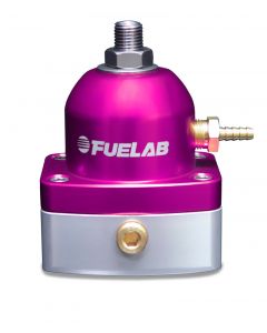 Fuelab 515 EFI Adjustable FPR 25-90 PSI (2) -6AN In (1) -6AN Return - Purple buy in USA