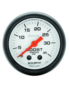 Autometer Phantom 52mm 35 PSI Mechanical Boost Gauge buy in USA