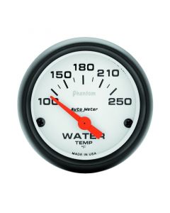 Autometer Phantom 52mm 100-250 Deg F Electronic Water Temp Gauge buy in USA