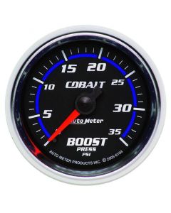 Autometer Cobalt 52mm 0-35 psi Mechanical Boost Gauge buy in USA