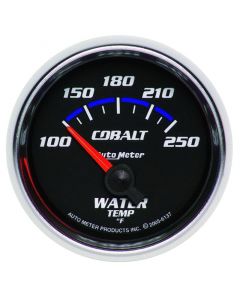 Autometer Cobalt 52.4mm 100-250 deg. F Short Sweep Electronic Water Temperature Gauge buy in USA