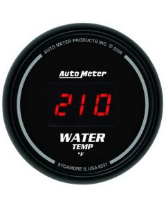 Autometer Black 0-300 F Digital Water Temp Gauge buy in USA