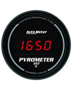 Autometer Z Series 52mm 0-2000 Deg F Digital EGT/Pyrometer Gauge buy in USA