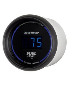 Autometer Cobalt Digital 52.4mm Black Programmable Empty-Full Range Fuel Level Gauge buy in USA