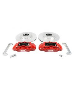 Alcon 2019+ Ford Ranger/2020+ Bronco 2.3L 350x34mm Rotors 6-Piston Red Calipers Front Brake Kit buy in USA