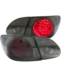 ANZO 2003-2008 Toyota Corolla LED Taillights Red/Smoke buy in USA