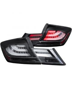 ANZO 2013-2015 Honda Civic LED Taillights Black buy in USA