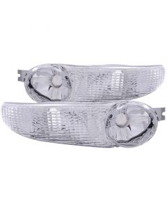 ANZO 2001-2006 Gmc Yukon Denali Euro Parking Lights Chrome buy in USA