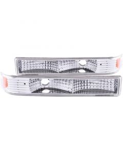 ANZO 1998-2005 Chevrolet S-10 Euro Parking Lights Chrome buy in USA