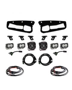 Baja Designs 2021+ Ford Bronco Clear SAE Fog Pocket Kit buy in USA