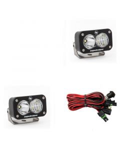 Baja Designs S2 Sport Driving Combo Pattern Pair LED Work Light - Clear buy in USA