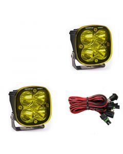 Baja Designs Squadron Sport Spot LED Light Pods - Amber buy in USA