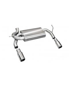 Corsa/dB Jeep 07-11 Wrangler 3.8L/12-14 Wrangler 3.6L Polished Sport Axle-Back Exhaust buy in USA