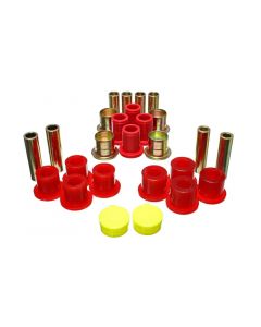 Energy Suspension 87-04 Dodge Dakota / 98-03 Durango 4WD Red Front End Control Arm Bushing Set buy in USA