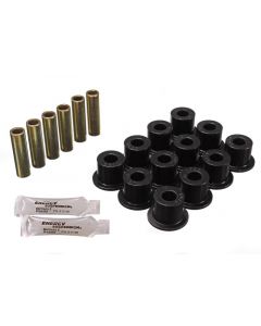 Energy Suspension 72-81 Scout II Black Front & Rear Leaf Spring Bushing Set buy in USA