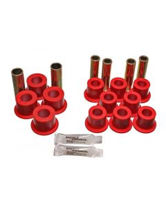 Energy Suspension 06/86-97 Nissan 720/Hardbody P/U 4WD Red Front Leaf Spring Bushing Set buy in USA