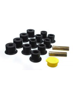 Energy Suspension 6/86-97 Nissan 720 & Hardbody Pickup 2WD Black Rear Leaf Spring Bushing Set buy in USA