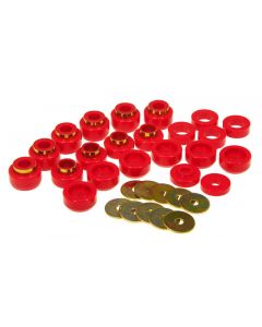 Prothane 87-96 Jeep Wrangler Body Mount - Red buy in USA