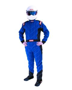 RaceQuip Blue Chevron-1 Suit - SFI-1 XL buy in USA