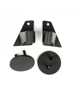 Rugged Ridge 07-18 Jeep Wrangler JK Textured Black Mirror Relocation Brackets buy in USA