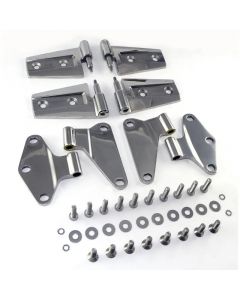 Rugged Ridge 07-18 Jeep Wrangler JK Stainless Steel Door Hinge Kit buy in USA