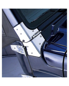 Rugged Ridge 97-06 Jeep Wrangler Stainless Steel Windshield Hinges buy in USA