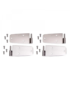 Rugged Ridge 76-93 Jeep CJ / Jeep Wrangler Stainless Door Hinge Kit buy in USA