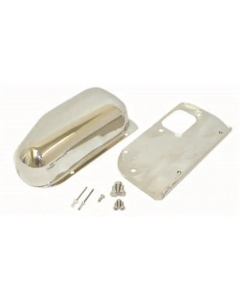 Rugged Ridge 76-86 Jeep CJ Stainless Steel Wiper Motor Cover Kit buy in USA