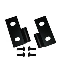 Rugged Ridge 76-06 Jeep CJ / Jeep Wrangler Black Lower Door Hinge Brackets buy in USA