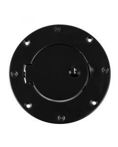 Rugged Ridge 97-06 Jeep Wrangler TJ Black Locking Gas Cap Door buy in USA