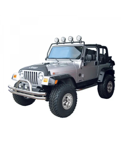 Rugged Ridge 97-06 Jeep Wrangler TJ Black Full Frame Light Bar buy in USA