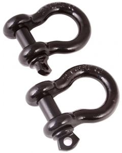 Rugged Ridge 3/4in Black D-Shackles buy in USA