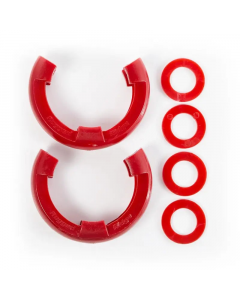 Rugged Ridge Red 3/4in D-Ring Isolator Kit buy in USA