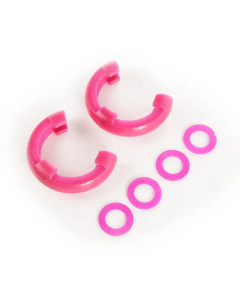 Rugged Ridge Pink 3/4in D-Ring Isolator Kit buy in USA