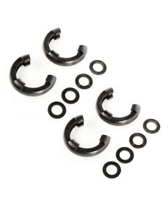 Rugged Ridge 3/4in Black D-Ring Isolator Kit buy in USA