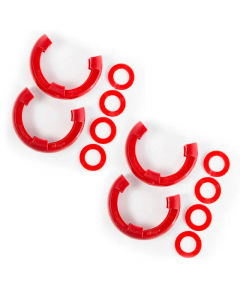 Rugged Ridge 3/4in Red D-Ring Isolator Kit buy in USA