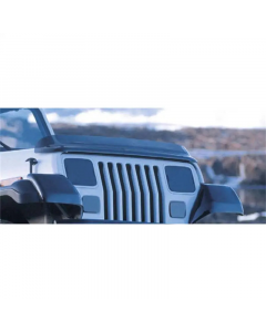 Rugged Ridge Bug Deflector Smoke 87-06 Jeep Wrangler buy in USA