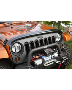 Rugged Ridge Wraparound Bug Deflector Smoke 07-18 Jeep Wrangler buy in USA