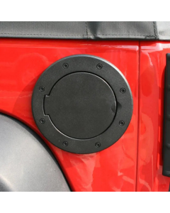 Rugged Ridge Non-Locking Gas Cap Door Black 07-18 Jeep Wrangler buy in USA