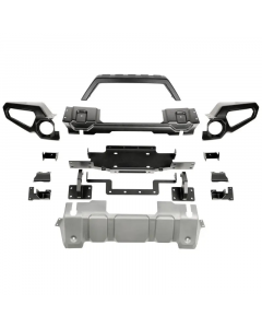 Rugged Ridge Venator Front Bumper W/Overrider & Winch Tray JL buy in USA