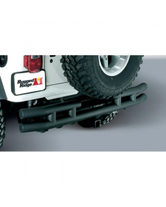 Rugged Ridge 3-In Dbl Tube Rear Bumper w/ Hitch 87-06 Jeep Wrangler buy in USA