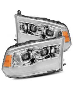 AlphaRex 09-18 Dodge Ram 1500HD PRO-Series Projector Headlights Plank Style Chrome w/Seq Signal/DRL buy in USA