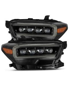 AlphaRex 16-20 Toyota Tacoma NOVA LED Projector Headlight Plank Style Alpha Black w/Activation Light buy in USA